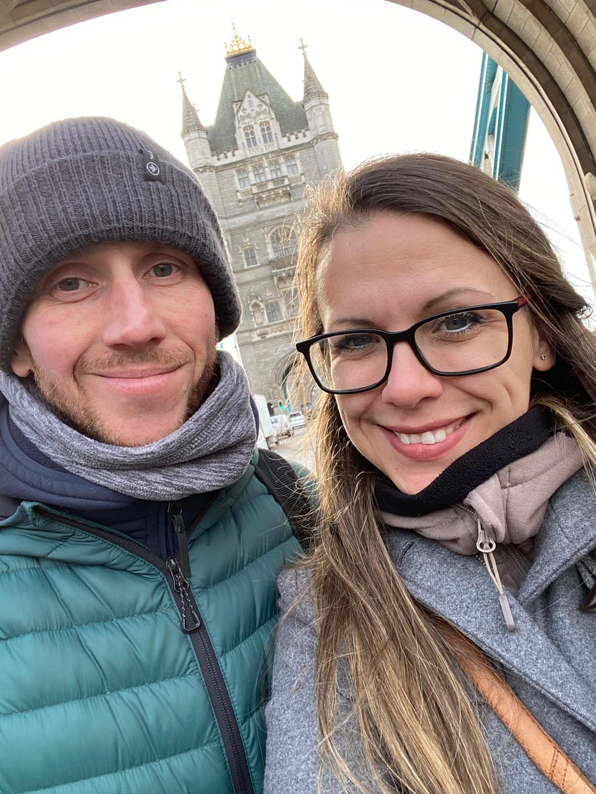 David & Emelie in London