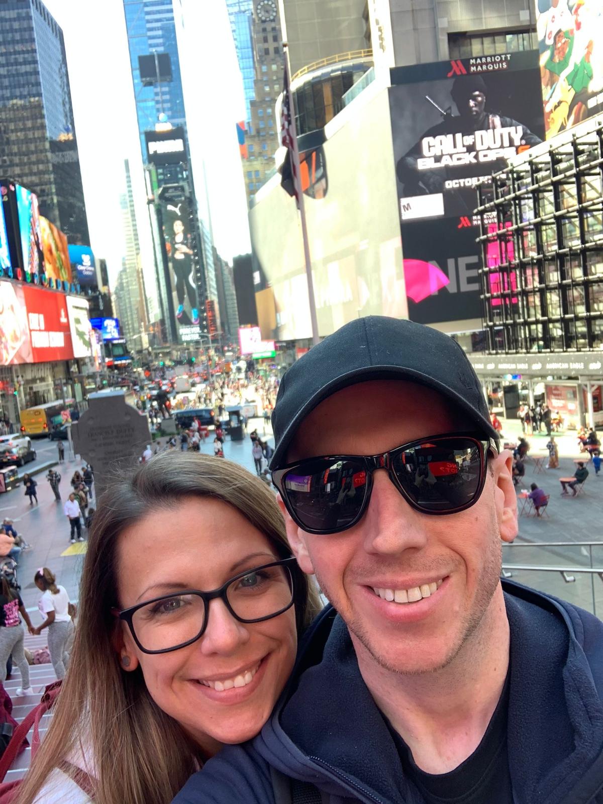 David & Emelie in New York